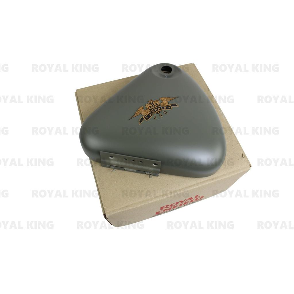 Royal Enfield New Classic 350 Reborn "Панель боковая правая Матовый Серый Болотный"