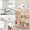 60W Power LED Ceiling Fan Double Blades Ceiling Fan Light Fan Lamp Remote Control Fan  Kitchen Use