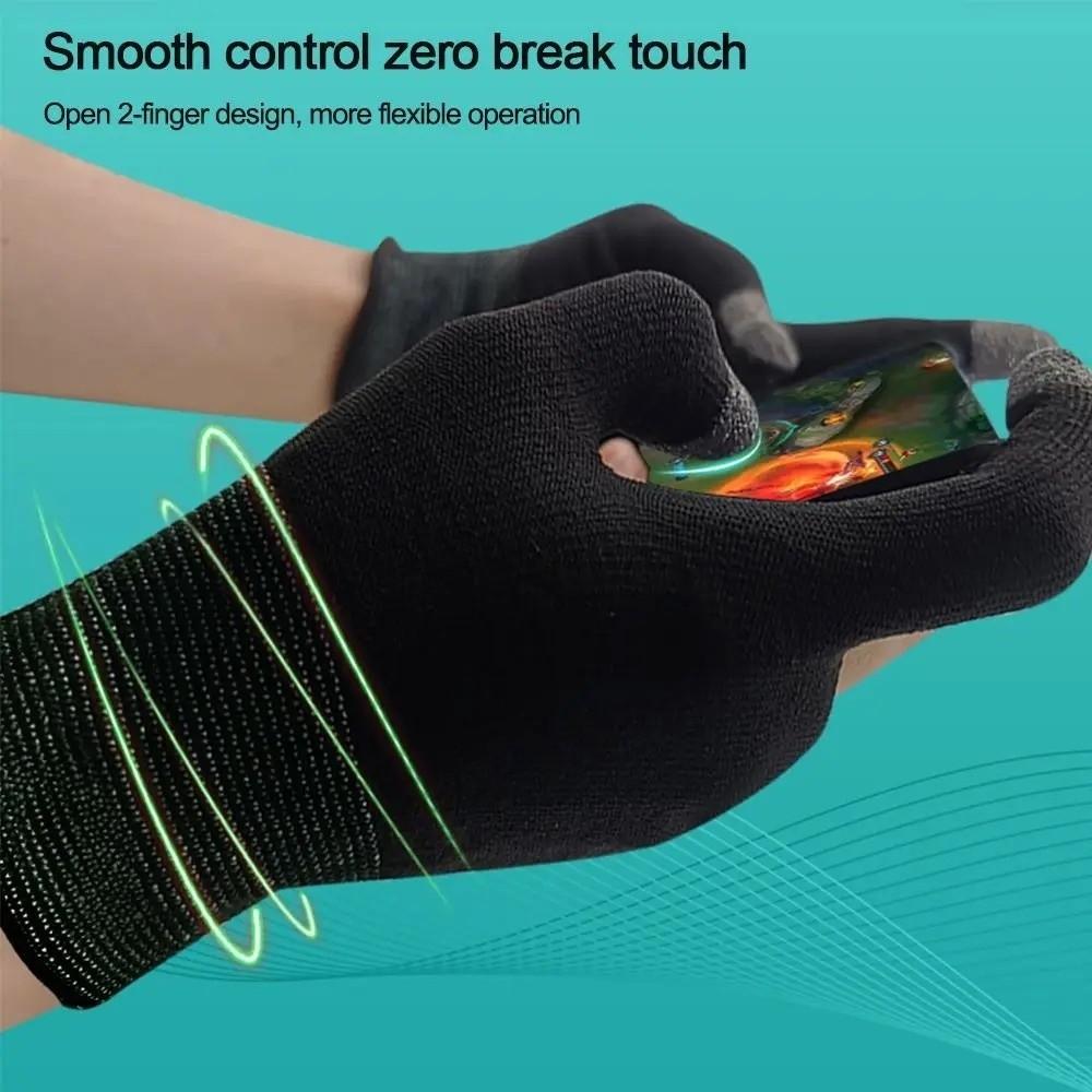 Sweatproof Thumb Gloves Hand Cover Finger Cots Cover Thumb Sleeve Gloves Gaming Finger Cover  Women