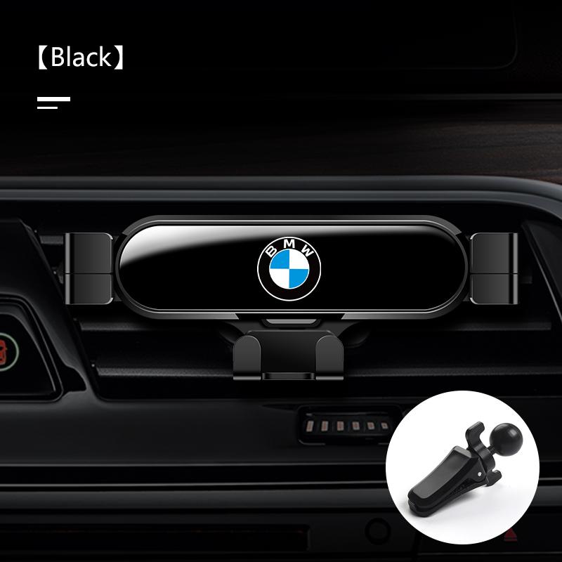 JUSK5 New 2025 Gravity Car Holder For Phone Air Vent Clip Mount Mobile Cell Stand For BMW M Power Sport M1 M3 M4 M5 M6 E90 F30 X4 X5 X