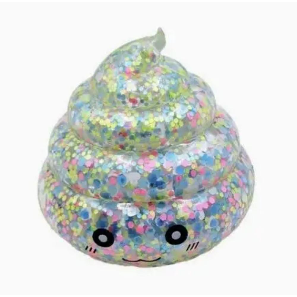 Новинка Сквиш Мальтозная Какашка Антистресс Сквиши Игрушки Блестящие Забавные Растягивающиеся Сжимающиеся Фиджет Игрушки для Взрослых Подарок на День Дурака