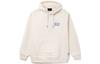 Li Ning Sweatshirts Unisex Ecru Hooded Thickened Regular AWDRD25-3