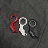 Keychain Spinner Fidget Toy Pocket-sized Fingertip Metal Gadget Keyring Stress Relief & Anti-Anxiety Toys for Teens & Adults