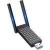 WLAN Stick для ПК, адаптер WLAN AC1300 USB 3.0 для ПК (867 Мбит/с 5 ГГц, 400 Мбит/с 2,4 ГГц) Двойная антенна WLAN 5 дБи для ноутбука/настольного компьютера/ПК