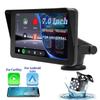 Hippcron Car Radio 7inch Multimedia Video Player Wireless Carplay And Wireless Android Auto Not WIFI Function Touch Screen