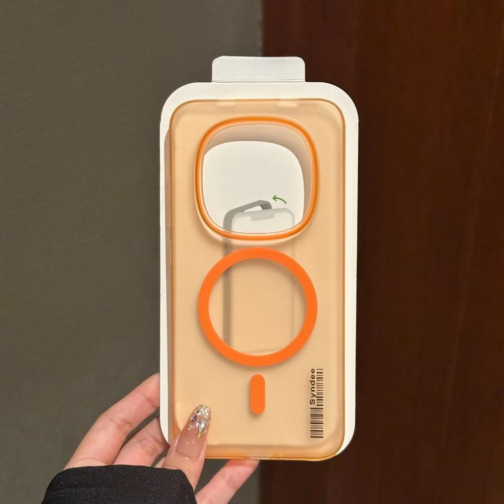 Модный чехол 'Ледяной туман', матовый, тонкий, с ощущением кожи, для Redmi Note 15 Pro Plus 14 Pro 15C 169MM 15 161MM, магнитный, противоударный, защитная крышка