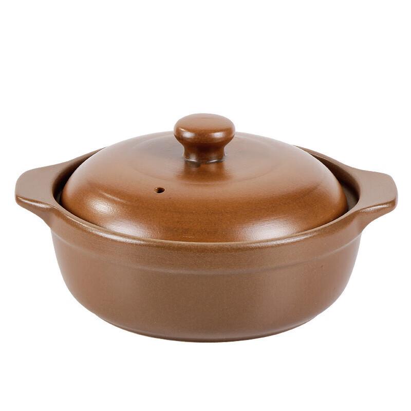 Unglazed Earthenware Stew & Soup Pot