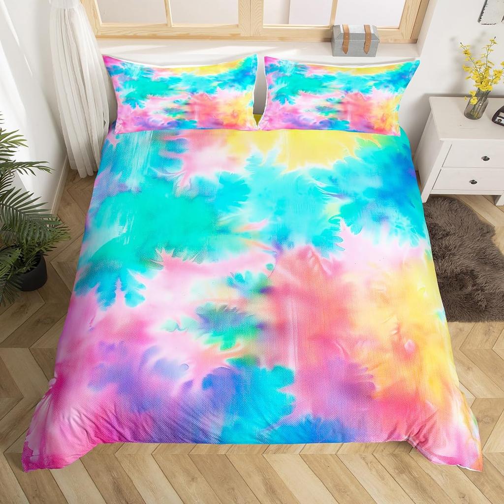 Синий омбре пододеяльник двуспальный размер океан морской синий белый градиент однотонный мягкий комплект постельного белья современный абстрактный арт одеяло покрывало