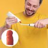 Toothpaste Dispenser Universal Fit Easy To Use Funny Design Penis Shaped Toothpaste Squeezer 3D Printed Self Closing Toothpaste Cap