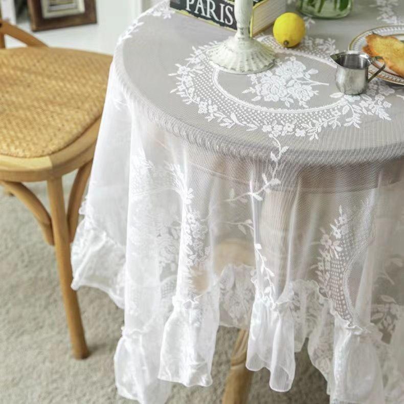 Bohemian Balcony Folding Round Table Cloth American Dining Table Cloth Square Mahjong Tablecloth High-grade Nordic Style Coffee Table Cloth