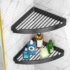 Toilet No Punch Bathroom Wall Mounted Triangle Shelf