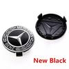 For Benz a24Pcs 75MM Car Wheel Center Hub Caps AMG Wreath for Mercedes Benz GLE GLK SLK CLA CLK W203 W204 W205 W209 W210 W211 W212