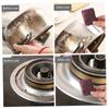 10/20PC Steel Wool Pads Easy Cleaning Steel Wool Reusable Dish Absorbent & Foam Steel Wool Soap Pads For Household Cleaning