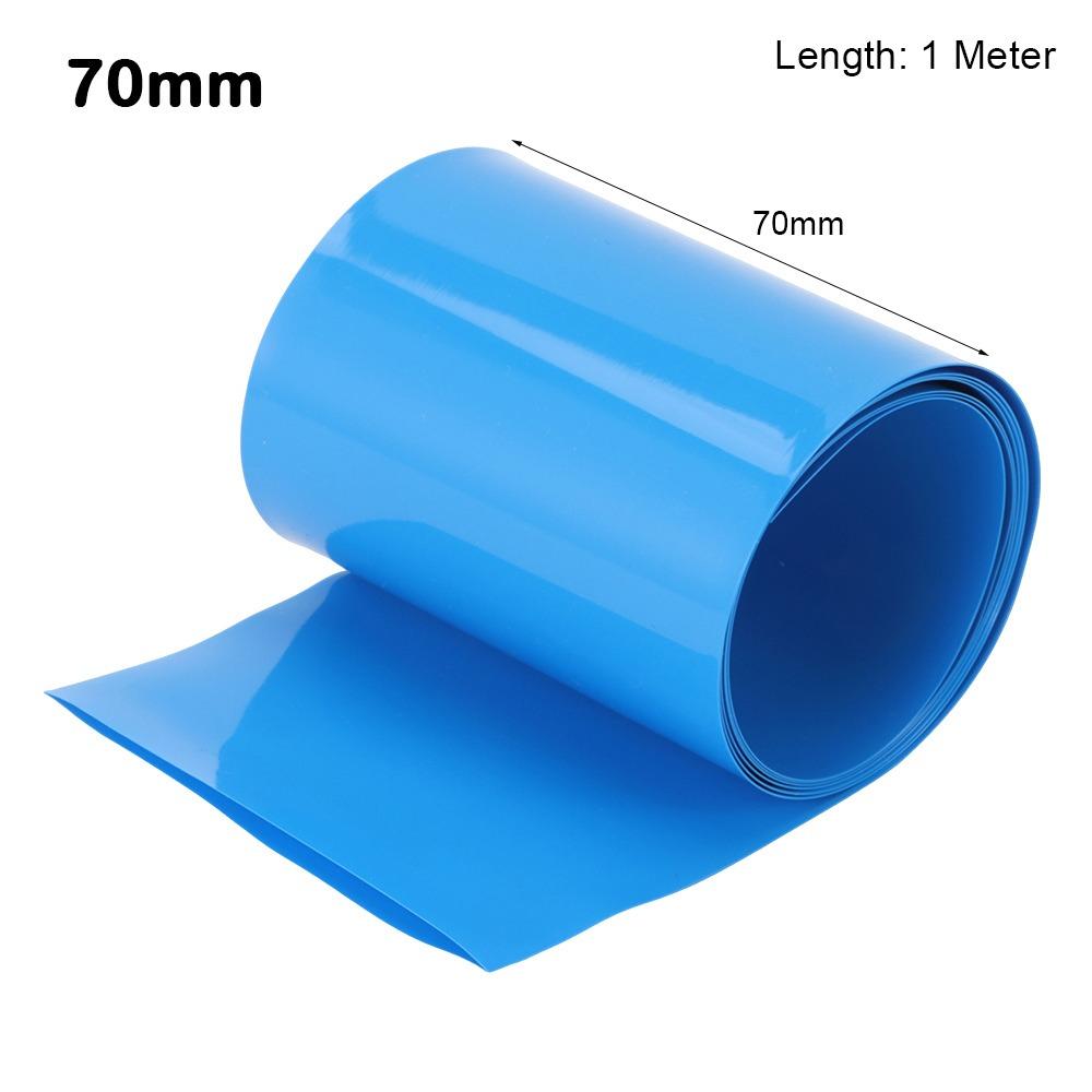 1 Метр/Упаковка Новая термоусадочная трубка ПВХ для литий-ионных аккумуляторов, разных размеров, термоусадочная пленка для аккумуляторных блоков 18650, ширина 70-200 мм, ленточные рукава