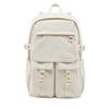 New LiNing Sports Life Collection Polyester Backpack Unisex Eggnog Gray ABSV397-2