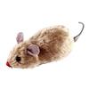 1Pcs Funny Lifelike Plush Mouse Running Rat Toy for Cats Dogs Pets Kids Random Color