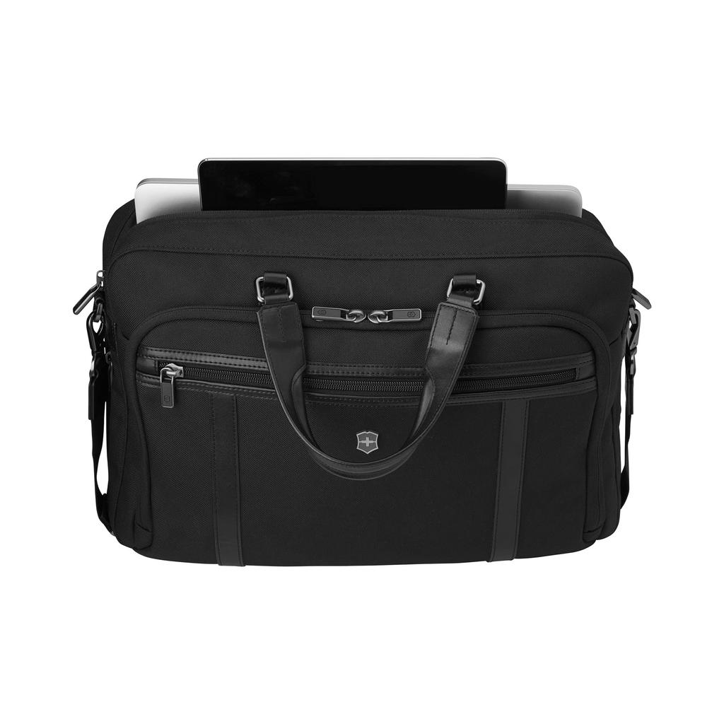 Werks Pro Works Professional Cordura 15-дюймовый ноутбук, сумка, вмещает 15-дюймовый ноутбук, водоотталкивающий, прочный, для бизнеса, для поездок в школу или на работу