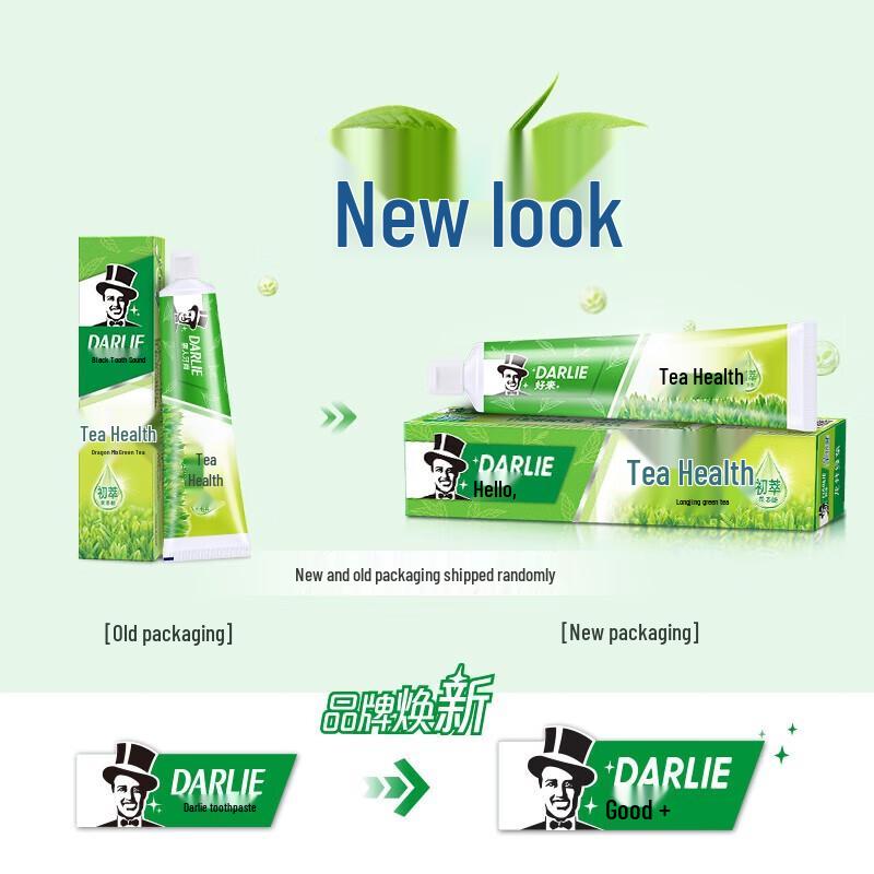 Darlie Tea Fresh Longjing Green Tea Toothpaste (12 x 190g)