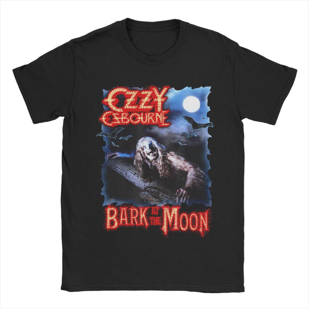 Mens TShirts Ozzy Osbourne Patient Number 9 Leisure Pure Cotton Tees Short Sleeve T Shirts Round Collar Clothing Plus Size