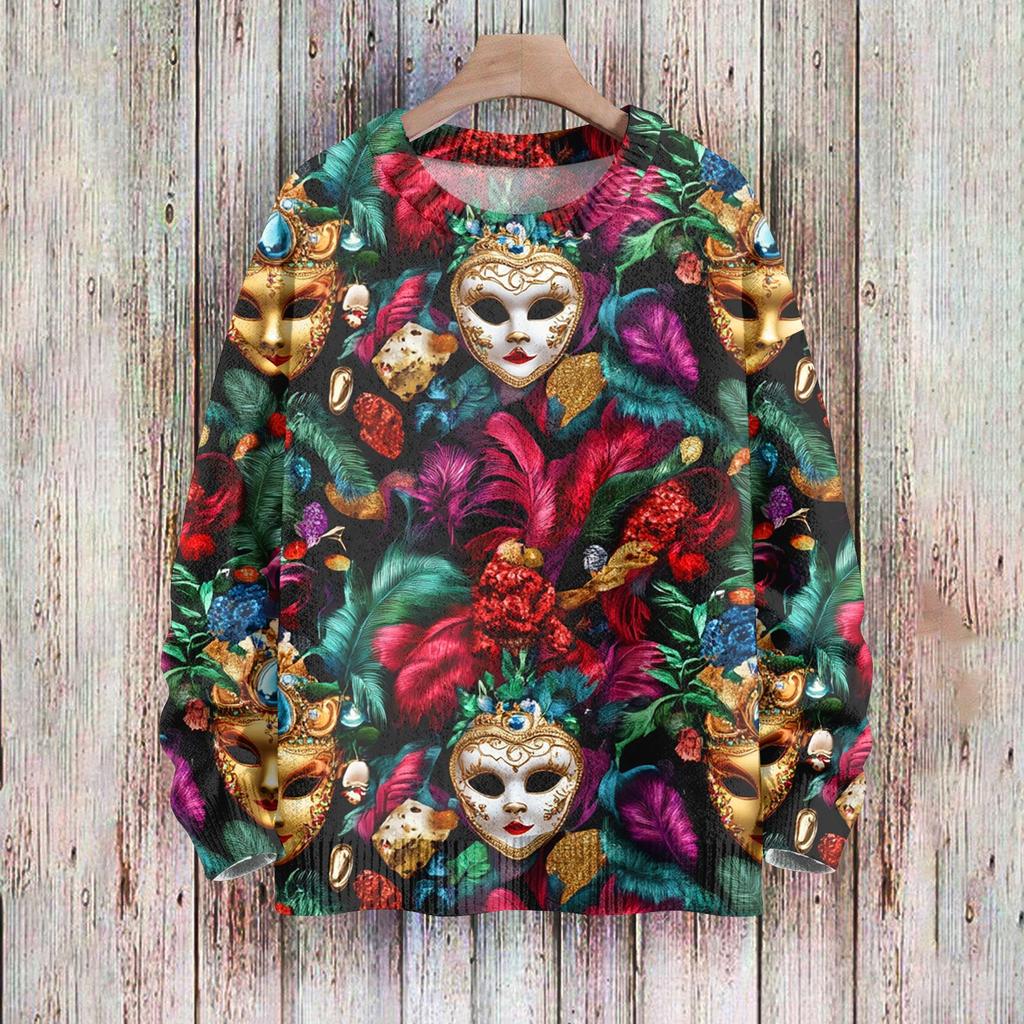 Детские толстовки Трикотаж для мальчиков и девочек Милые принтованные рубашки Круглый вырез Пуловеры Топы