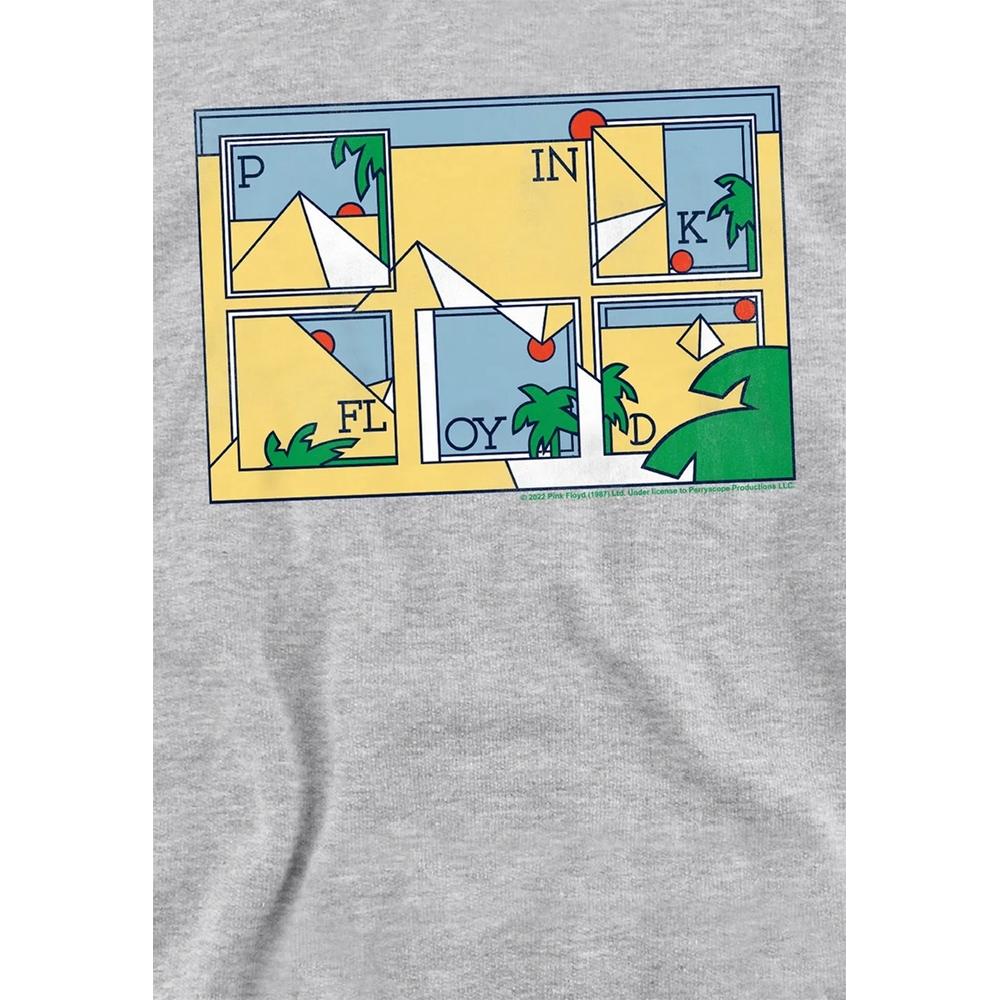 Pink Floyd Childrens/Kids Pyramids Heather Hoodie