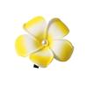 Frangipani Flower Hair Clip Plastic Girls Duckbill Clip Sweet Gradient Flower Hairpins  Streetwear