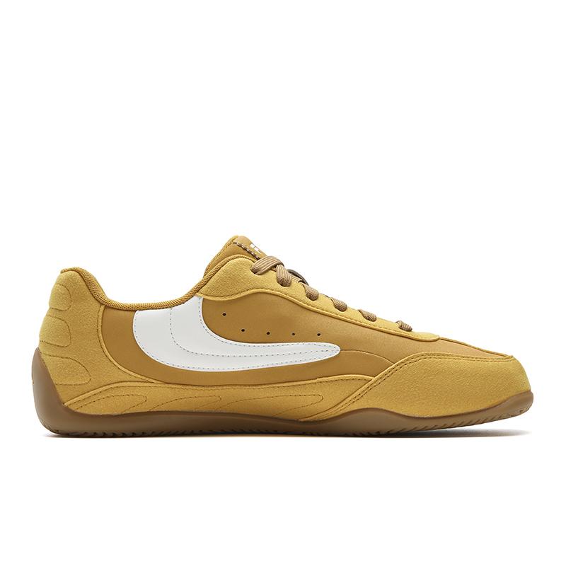 Fila Гипер Кэжуал Легкие Классические Ретро Модные Повседневные Удобные Низкие Кроссовки Мужские кроссовки Чайный-Желтый-Коричневый F12M612139FWN