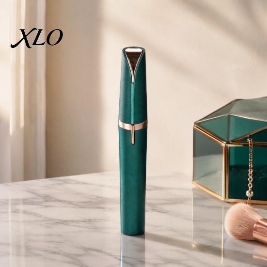 Travel Size Eyebrow Trimmer Electric for Women, Rechargeable Cordless Facial Precision Razor Hair Removal, Portable Painless Eye Brow Shaver