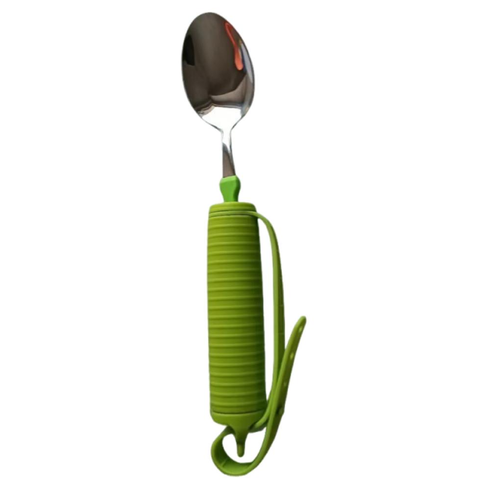 Anti-Shake Elderly Auxiliary Tableware Portable Angle Adjustable Fork Food Aid Spoon Elderly Care