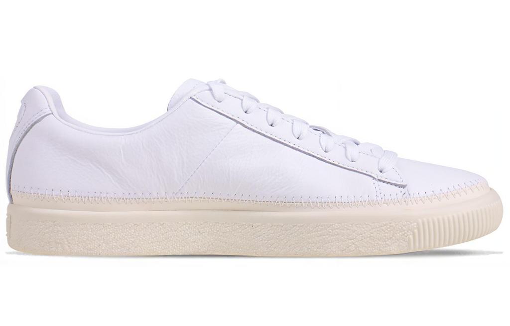 Men's Sneakers Puma Basket Stitched 'White'