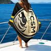 Fcsm Football Club Emblem Beach Towel - Soft, Absorbent Microfiber, Lightweight, Ideal for The Beach, Parties, Travel, Camping fan gifts