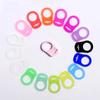 5 шт. держатель для пустышки-пустышки для младенцев, зажим-адаптер для кольца, разноцветная силиконовая кнопка, руководство по изготовлению аксессуаров для новорожденных