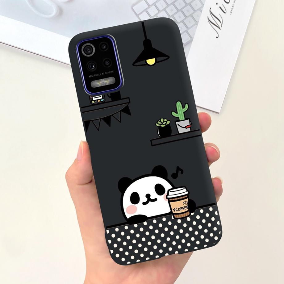 Чехол для телефона LG K52 Q52 2020, мягкий матовый силиконовый чехол для LGK52 LGQ52 2020, чехол в готическом стиле, мультяшная задняя крышка, милый узор