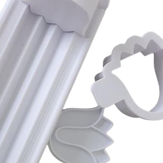 Tulip Flower Cake Pop Mold with Push Rod Cake Stick Cutter And Pusher Food Grade Baking Molds for Home Baking Birthday Parties