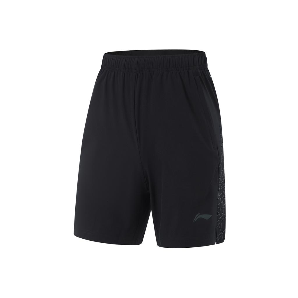 Li Ning Коллекция для бега Спортивные шорты Мужские Черные AKSU047-1
