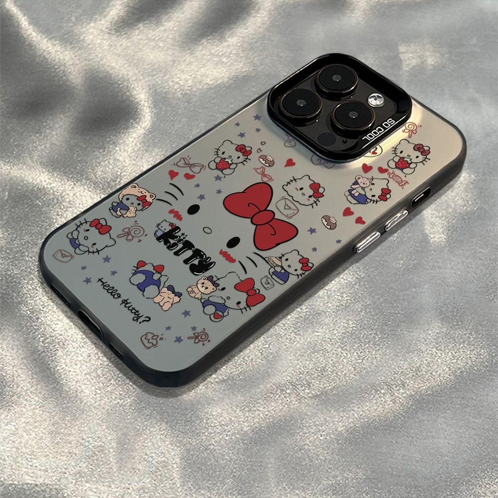 Художественный чехол Hello Kitty для Apple iPhone 17 Pro Max, 16 Plus и 15