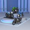 Building Block Motorcycle Model Compatible with Boy Puzzle Building Block Toy Tabletop Decoration Gift