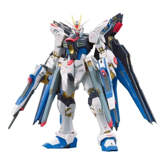 RG ZGMF-X20A Strike Freedom Gundam Мобильный доспех Gundam SEED DESTINY Масштаб 1/144 Пластиковая модель с цветовой кодировкой