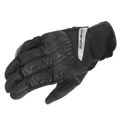 Мотоциклетные защитные зимние короткие перчатки 2XL черные 06-840 GK-840