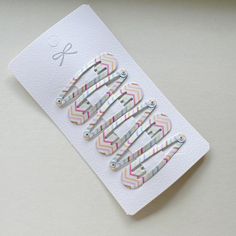 12 шт. Модная детская простая заколка для волос, милая клетчатая заколка для челки и боковых прядей, набор заколок, головной убор, аксессуары для волос, подарок-заколка