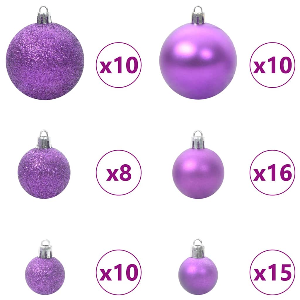 Artificial Christmas Tree with 300 LEDs and Stand Green 240 cm