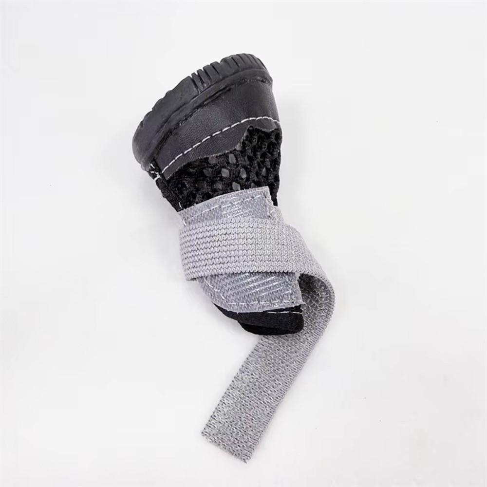 Anti-Slip Small Dog Shoes Breathable Mesh Dog Sandals Fashion Anti-Slip Shoes For Teddy Bichon