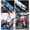 Bike Water Bottle Holder Motorcycle Cup Holder Stable Anti-slip Protection Wide Application Easy Installation Water Bottle Bracket