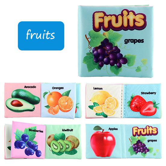 Детская тканевая книга, книга для раннего образования, английская тканевая книга, хвосты животных, познавательные игрушки для раннего образования