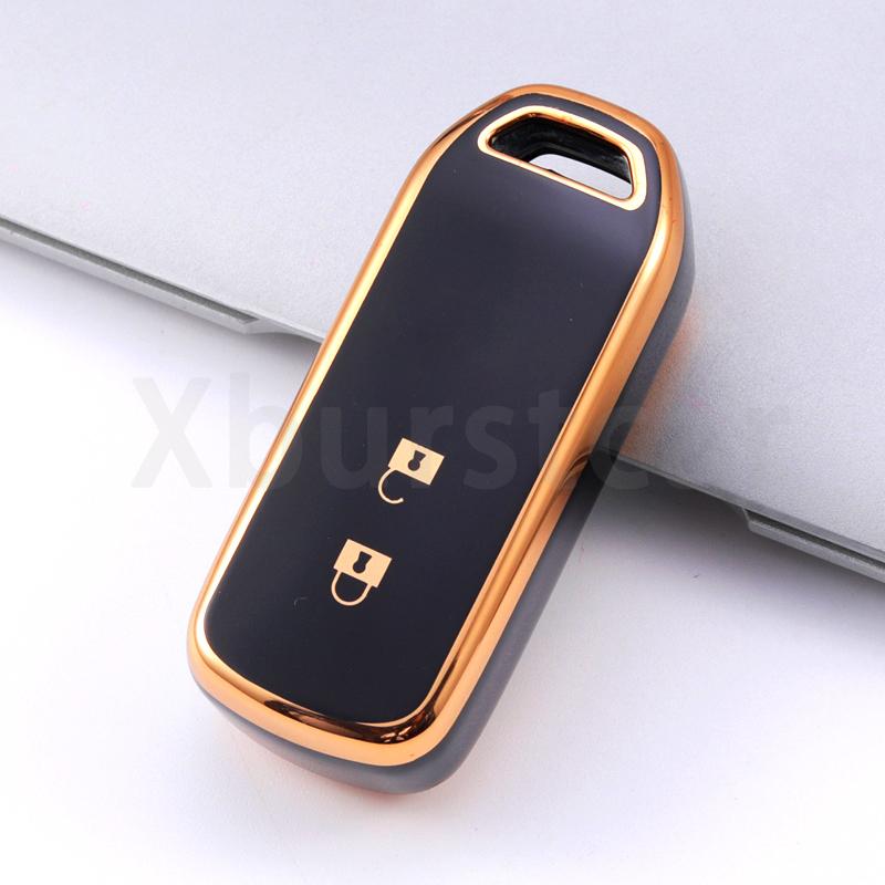 Чехол для ключа автомобиля для Honda N-Box Jf1 / Jf2 N-Box+ Plus N Wagon Новый Nbox N-One Custom Jf3 / Jf4 ТПУ Оболочка для пульта Держатель брелока