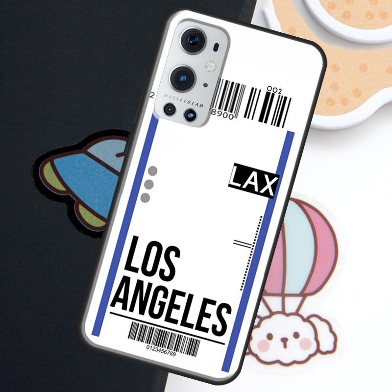 Fly Ticket Air Tickets Travel Label For Realme 15 14 11 12 13 10 Pro Plus C35 C71 C75 C65 C55 C63 C61 C53 C67 GT6 GT7 Pro Case
