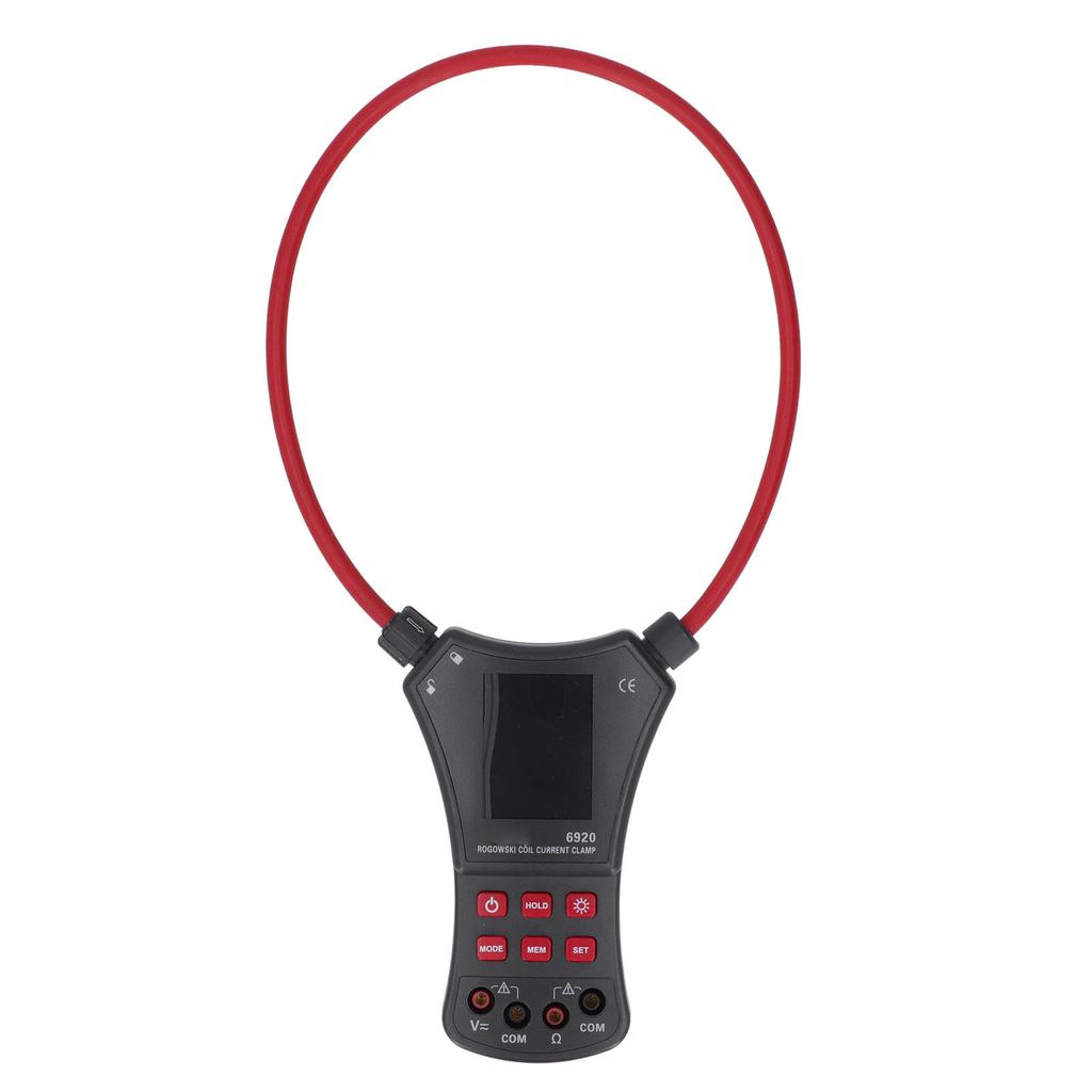 Flexible Clamp Meter Non Contact Measurement Multifunctional ABS Shell AC Current Clamp Meter