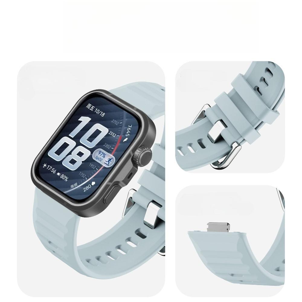 Силиконовый ремешок для Huawei Watch Fit 5/5pro с системой быстрого крепления Водонепроницаемый/Влагозащищенный ремешок для Huawei Watch Fit 3 4 4Pro