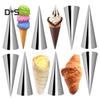 Хрустящая форма для мороженого, кондитерские изделия, коническое устройство для завивки, инструмент для круассана, хлеба