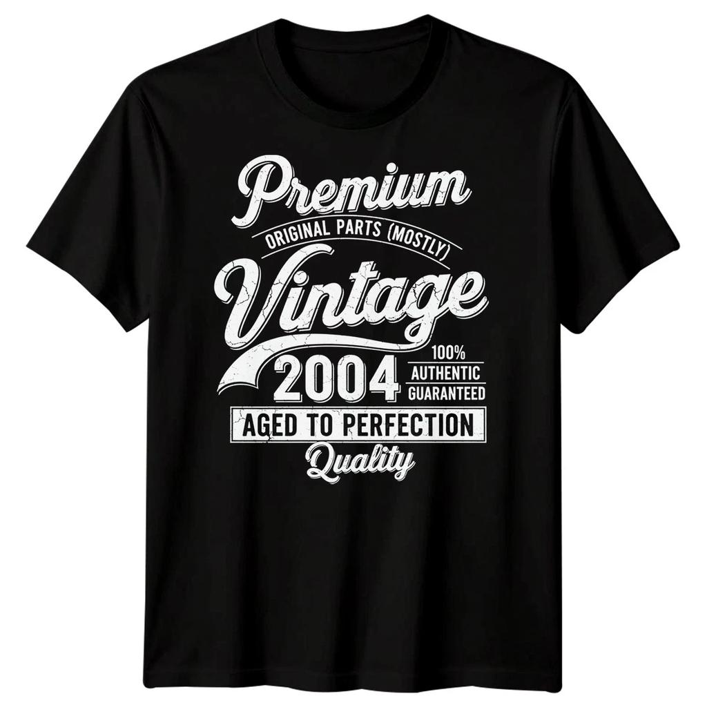 Premium Original Parts Mostly Vintage 2004 Classic 22nd Birthday Mens T shirt